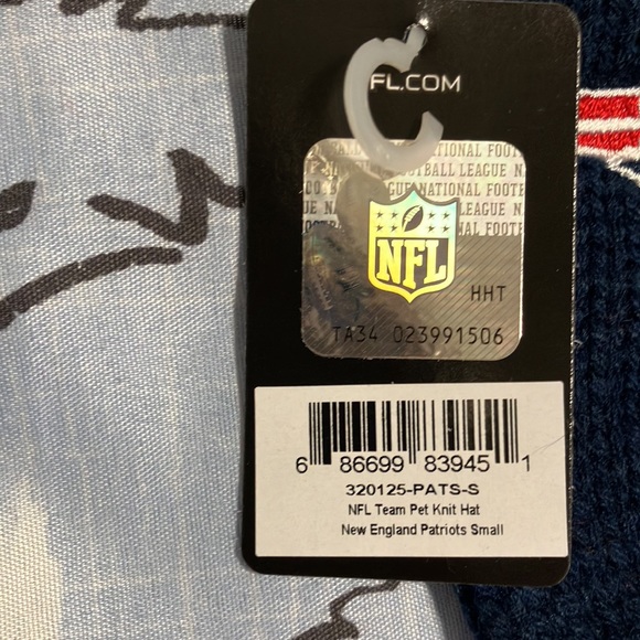 New England Patriots NFL Dog Pet Knit Hat - Picture 3 of 7